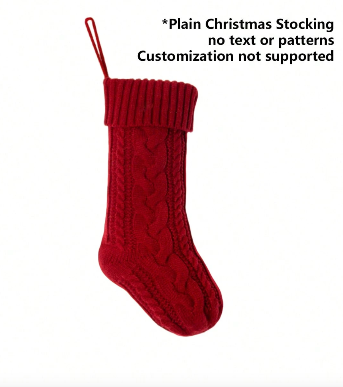 Personalized Embroidered Christmas Stocking