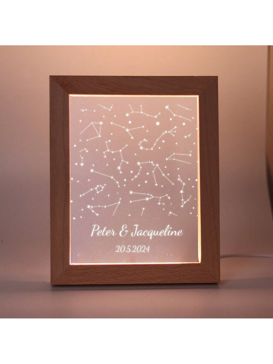 Personalized 3D Constellation LED Light