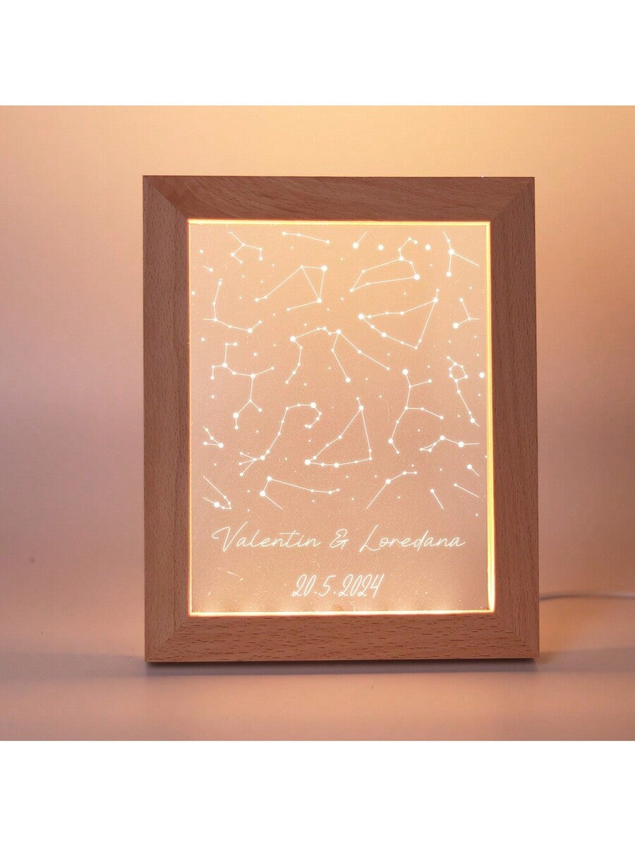 Personalized 3D Constellation LED Light