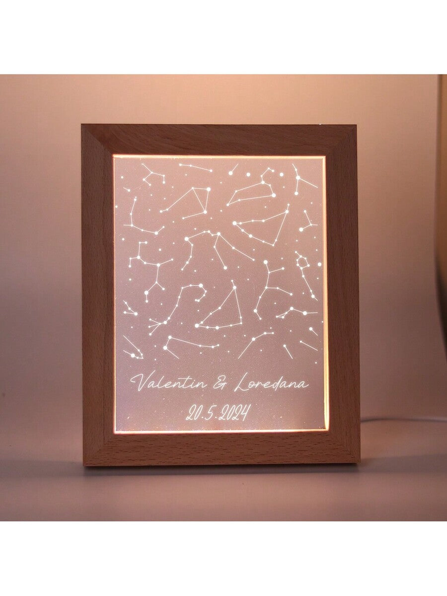 Personalized 3D Constellation LED Light