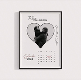 Personalized Love Anniversary Poster